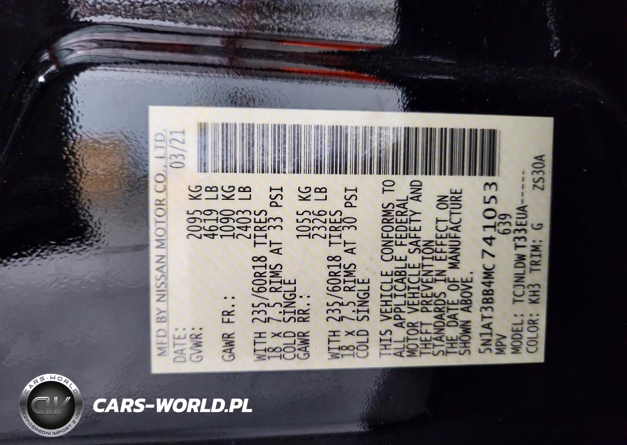 2021 Nissan Rogue Sv VIN:5N1AT3BB4MC741053 - 13