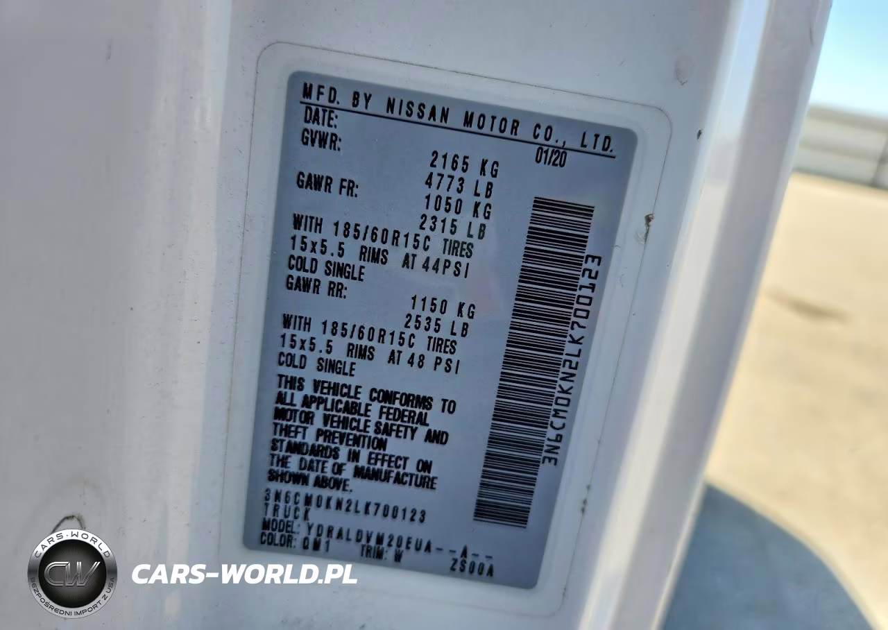 2020 Nissan Nv200 S VIN:3N6CM0KN2LK700123 - 13