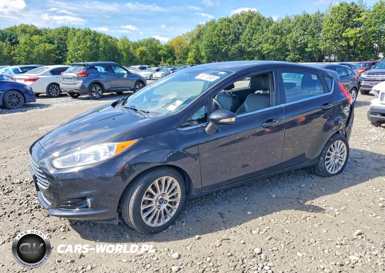 2015 Ford Fiesta Titanium VIN:3FADP4FJ3FM109990 - 1