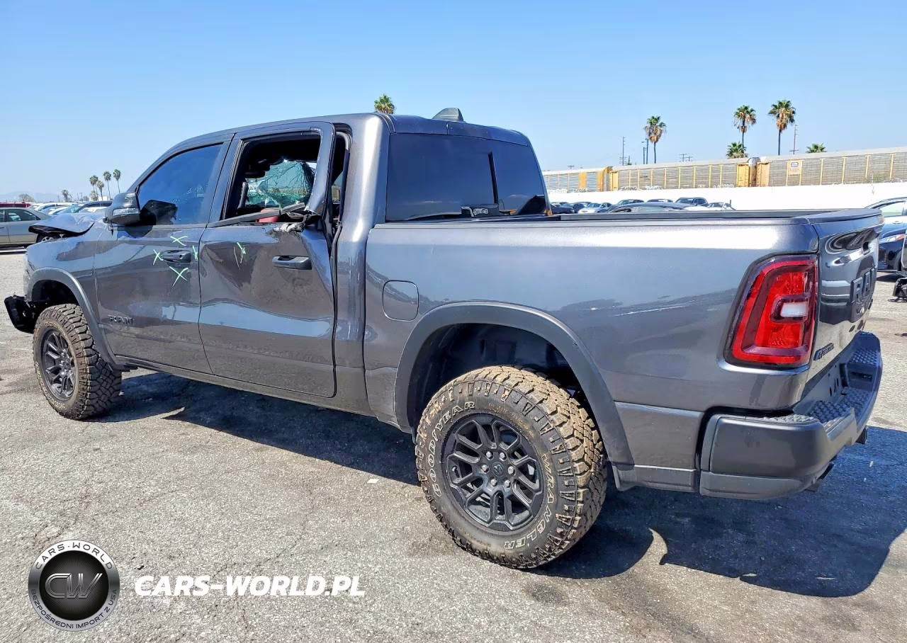 2025 Ram 1500 Rebel VIN:1C6SRFLPXSN749993 - 2