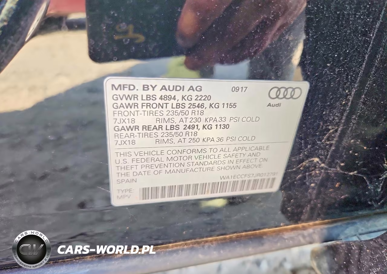 2018 Audi Q3 Premium VIN:WA1ECCFS7JR012791 - 13