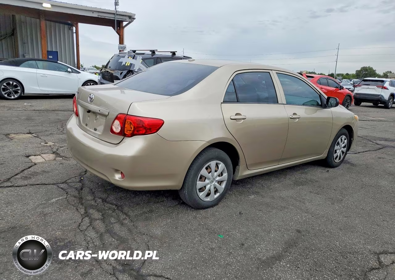 2009 Toyota Corolla Base VIN:1NXBU40E19Z044543 - 3