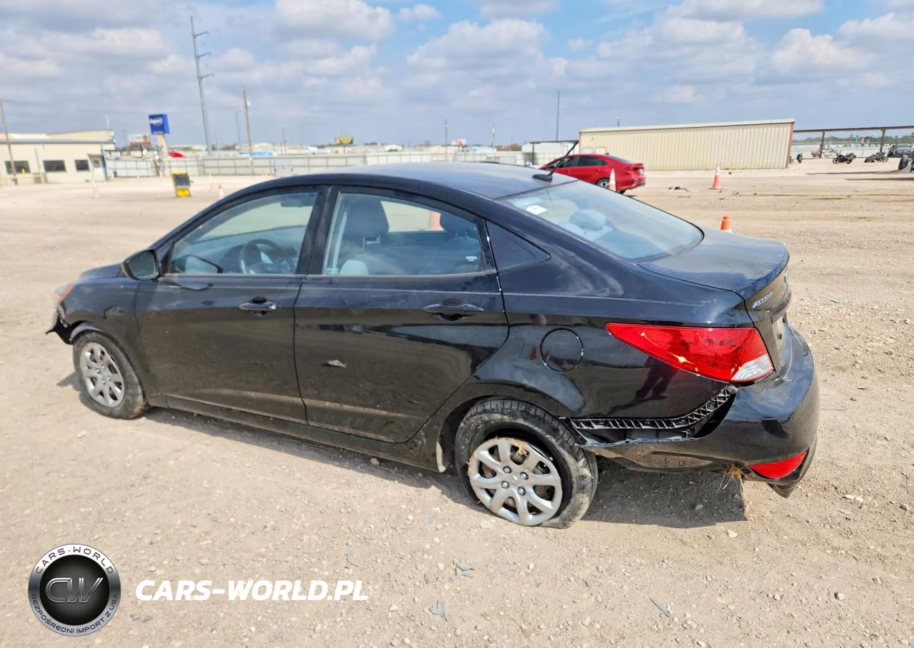 2013 Hyundai Accent Gls VIN:KMHCT4AE0DU581273 - 2
