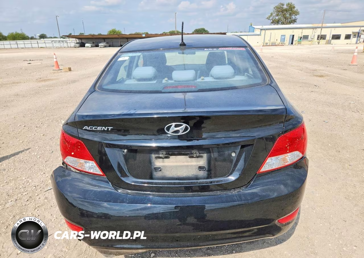 2013 Hyundai Accent Gls VIN:KMHCT4AE0DU581273 - 6