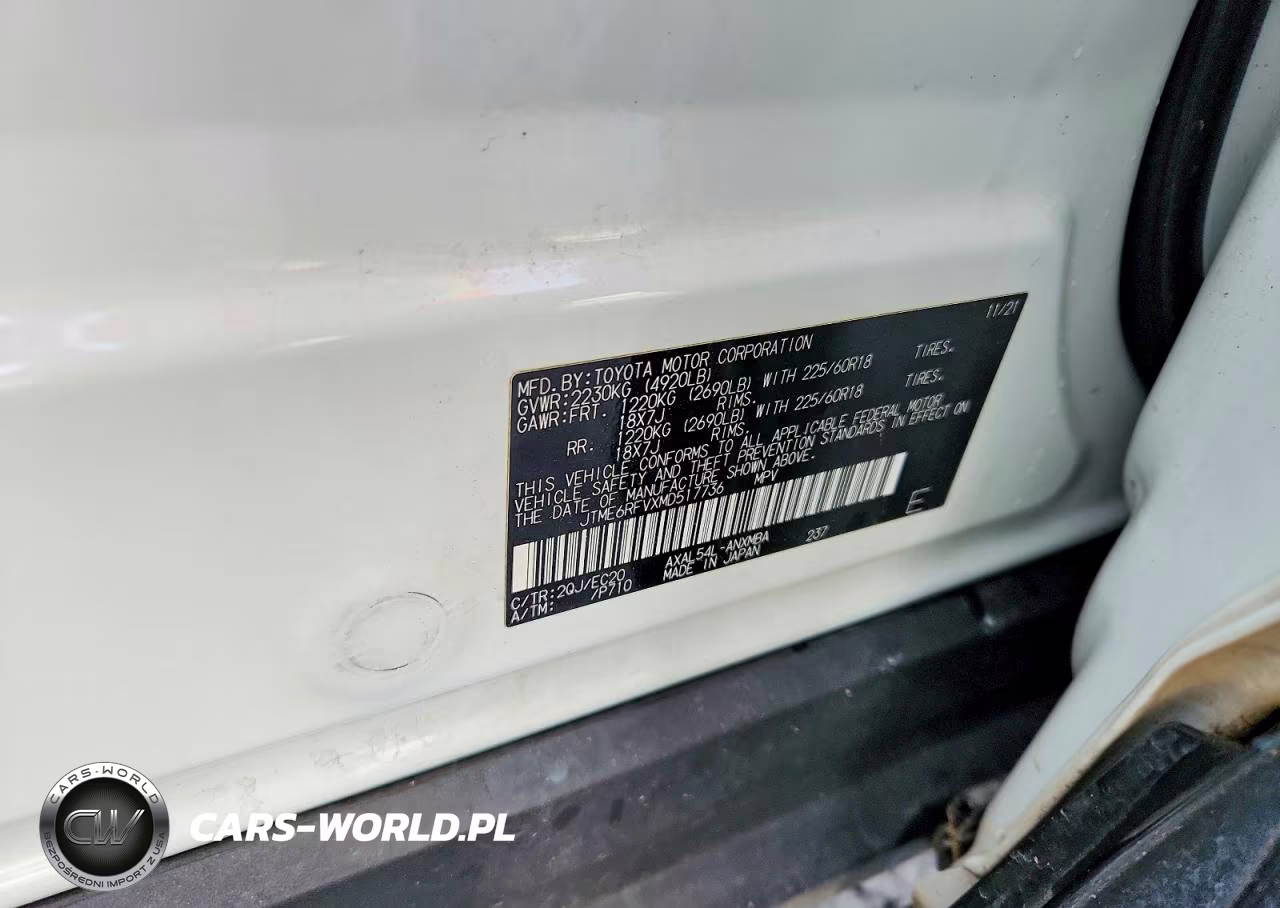 2021 Toyota Rav4 Xse VIN:JTME6RFVXMD517736 - 13