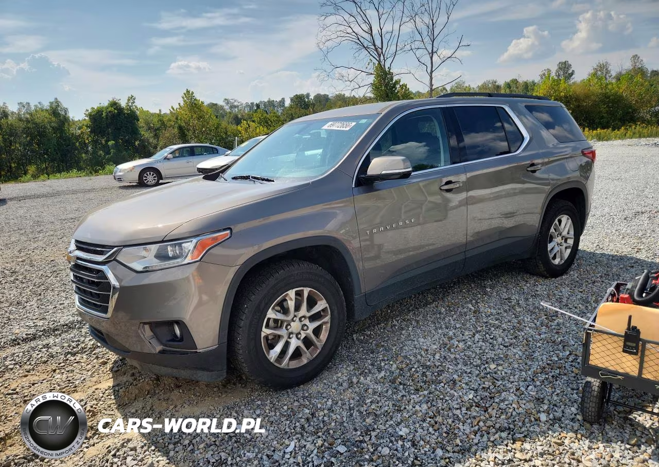 2019 Chevrolet Traverse Lt VIN:1GNERGKW8KJ177129 - 1