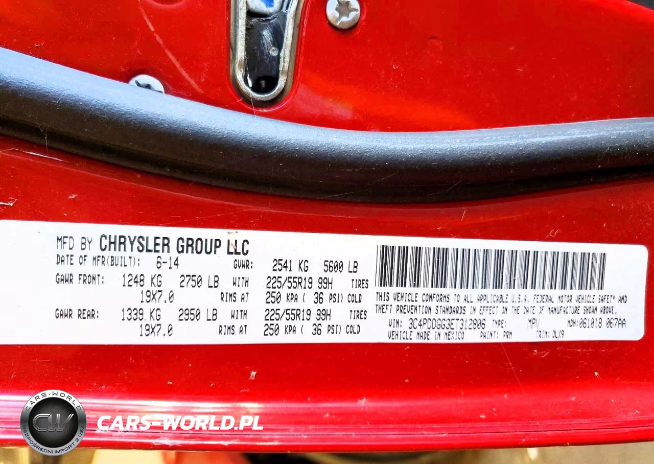 2014 Dodge Journey Crossroad VIN:3C4PDDGG3ET312806 - 13