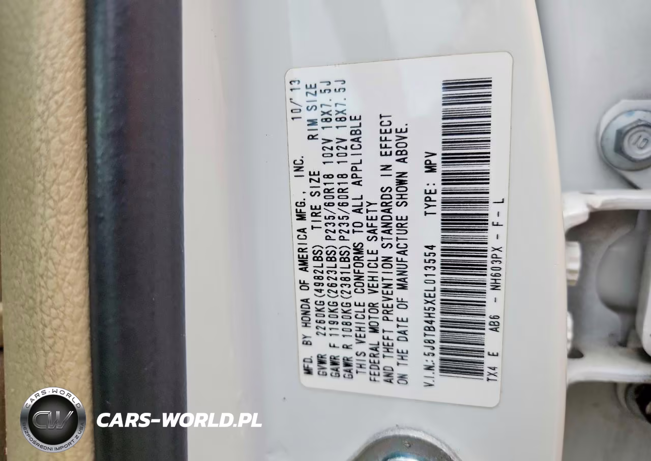 2014 Acura Rdx Technology VIN:5J8TB4H5XEL013554 - 13