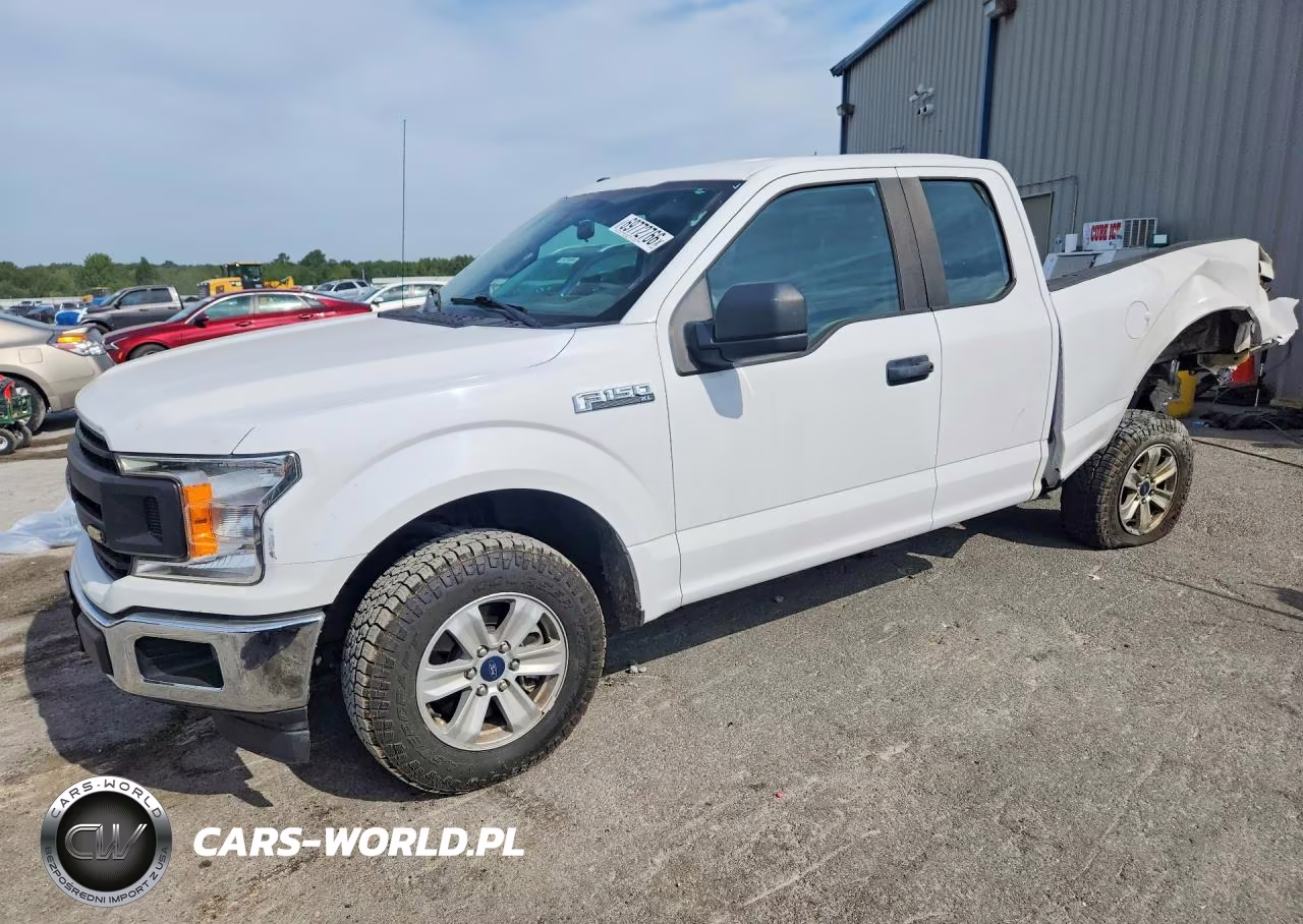 2019 Ford F150 Super Cab VIN:1FTEX1CB2KKE61082 - 1