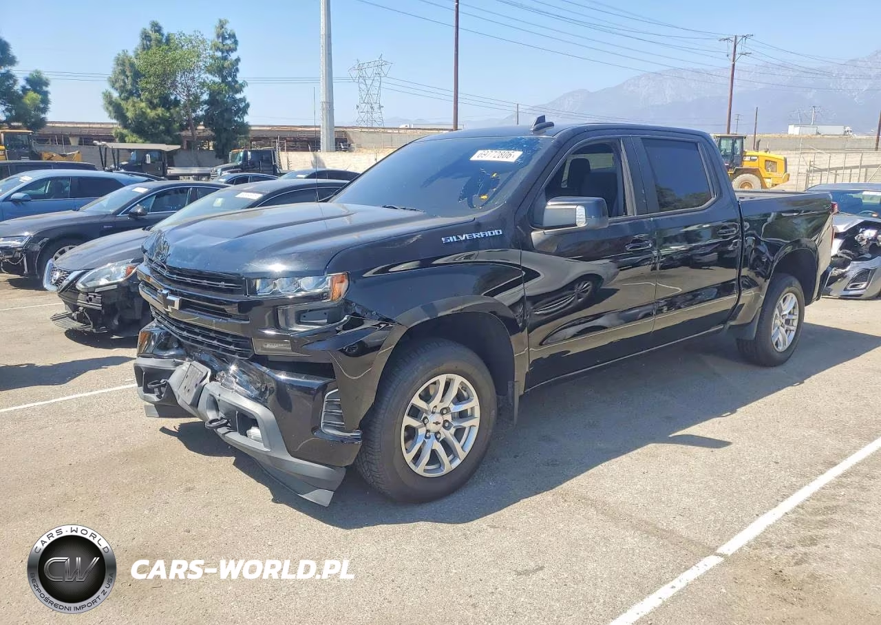 2019 Chevrolet Silverado C1500 Rst VIN:3GCPWDED0KG156294 - 1