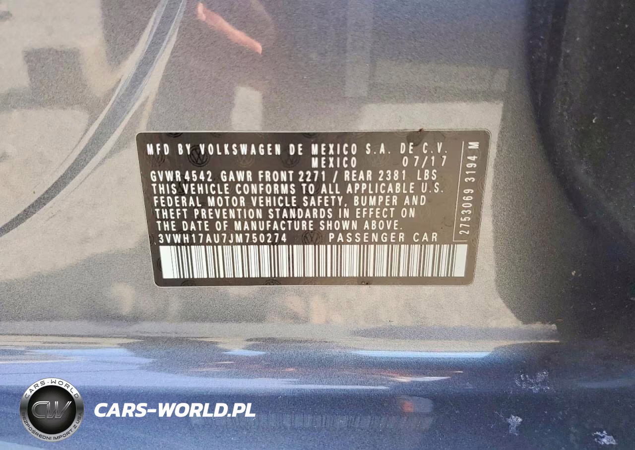 2018 Volkswagen Golf Alltrack S VIN:3VWH17AU7JM750274 - 13