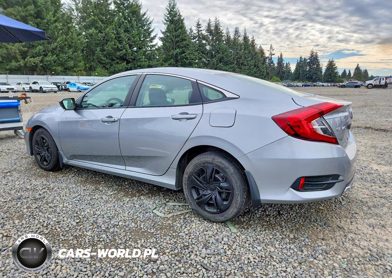 2020 Honda Civic Lx VIN:19XFC2F66LE208999 - 2