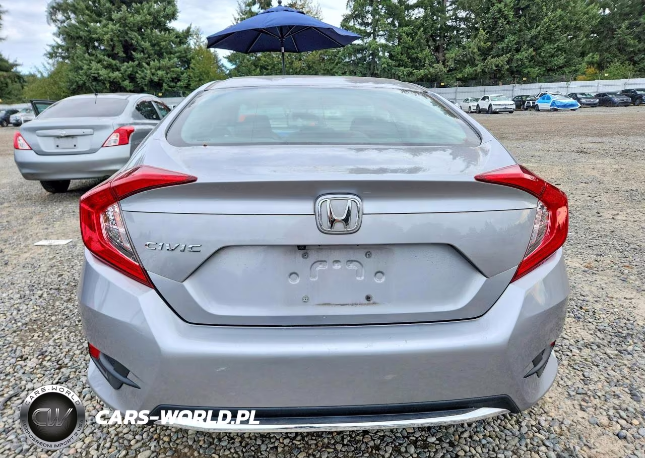 2020 Honda Civic Lx VIN:19XFC2F66LE208999 - 6