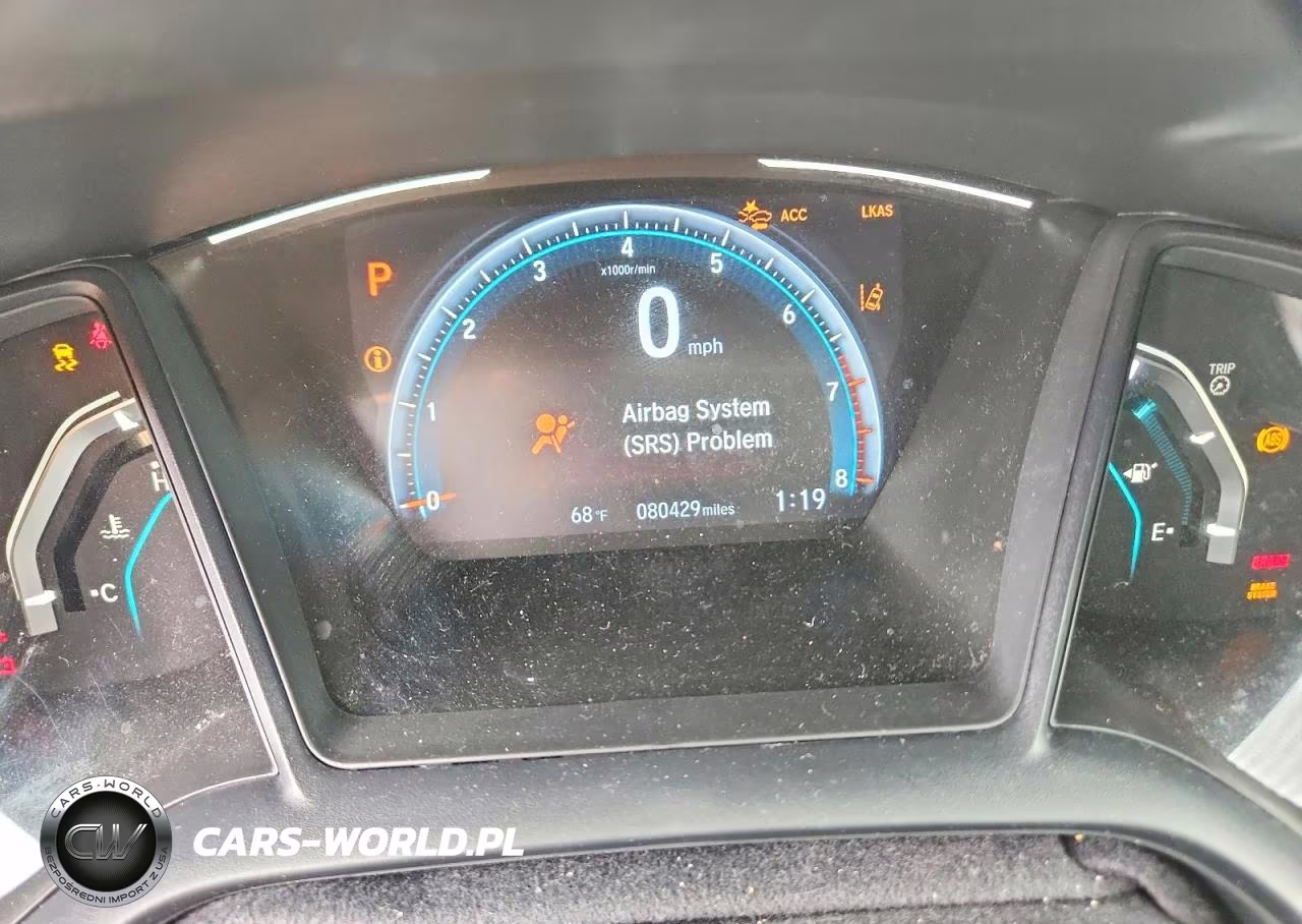 2020 Honda Civic Lx VIN:19XFC2F66LE208999 - 9