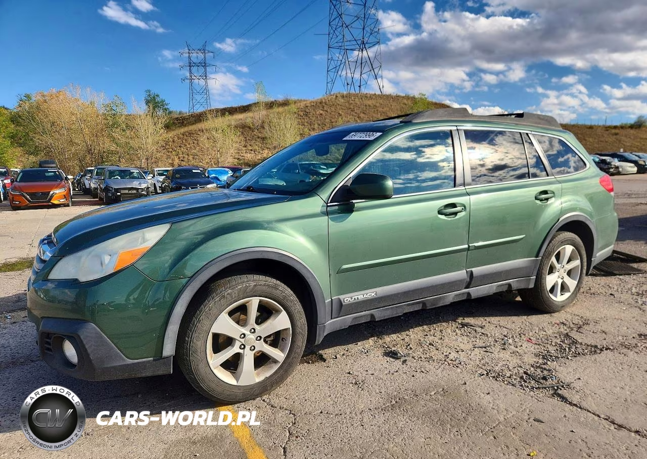2014 Subaru Outback 2.5I Premium VIN:4S4BRCDC2E3281403 - 1