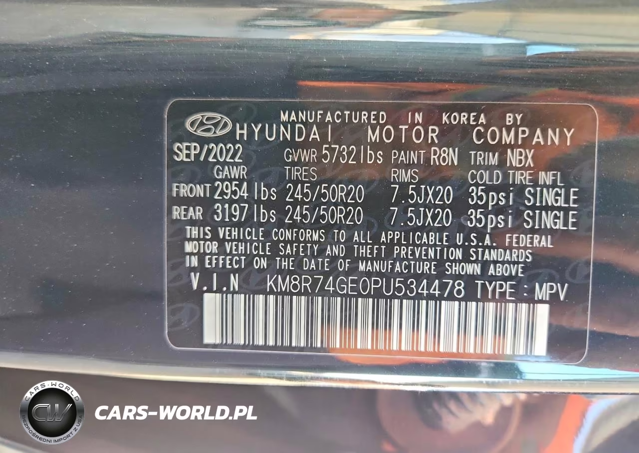 2023 Hyundai Palisade Calligraphy VIN:KM8R74GE0PU534478 - 13