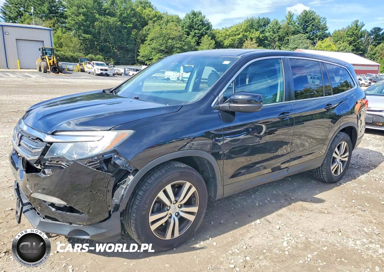 2016 Honda Pilot Exl VIN:5FNYF6H56GB039188 - 1