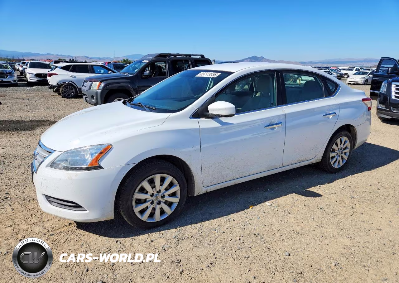 2015 Nissan Sentra Sv VIN:3N1AB7AP9FY289867 - 1