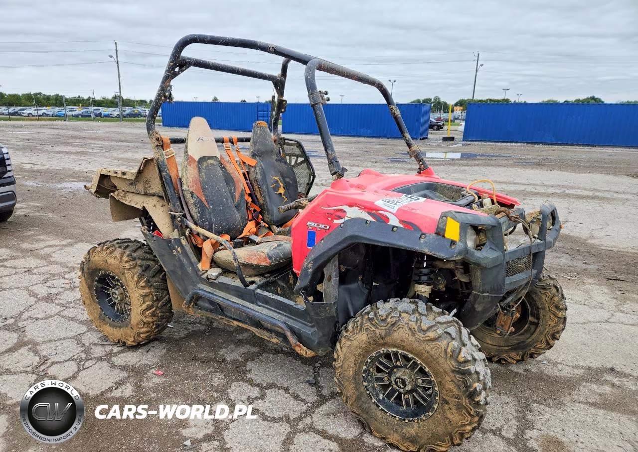 2008 Polaris Ranger Rzr VIN:4XAVH76A08D627140 - 4