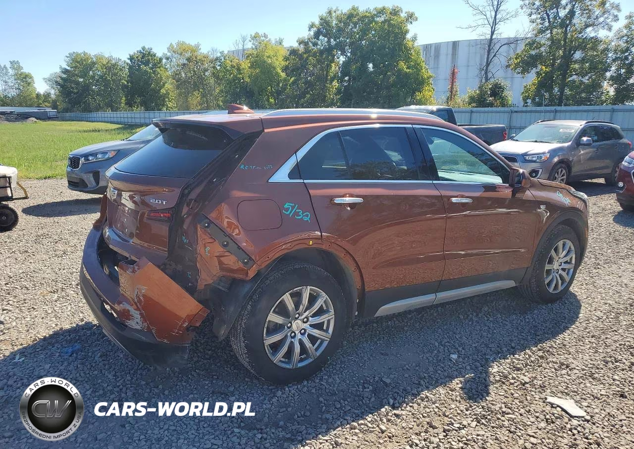 2019 Cadillac Xt4 Premium Luxury VIN:1GYFZDR42KF208338 - 3