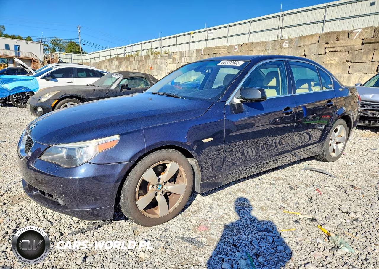 2007 BMW 525 I VIN:WBANE53537CK92308 - 1