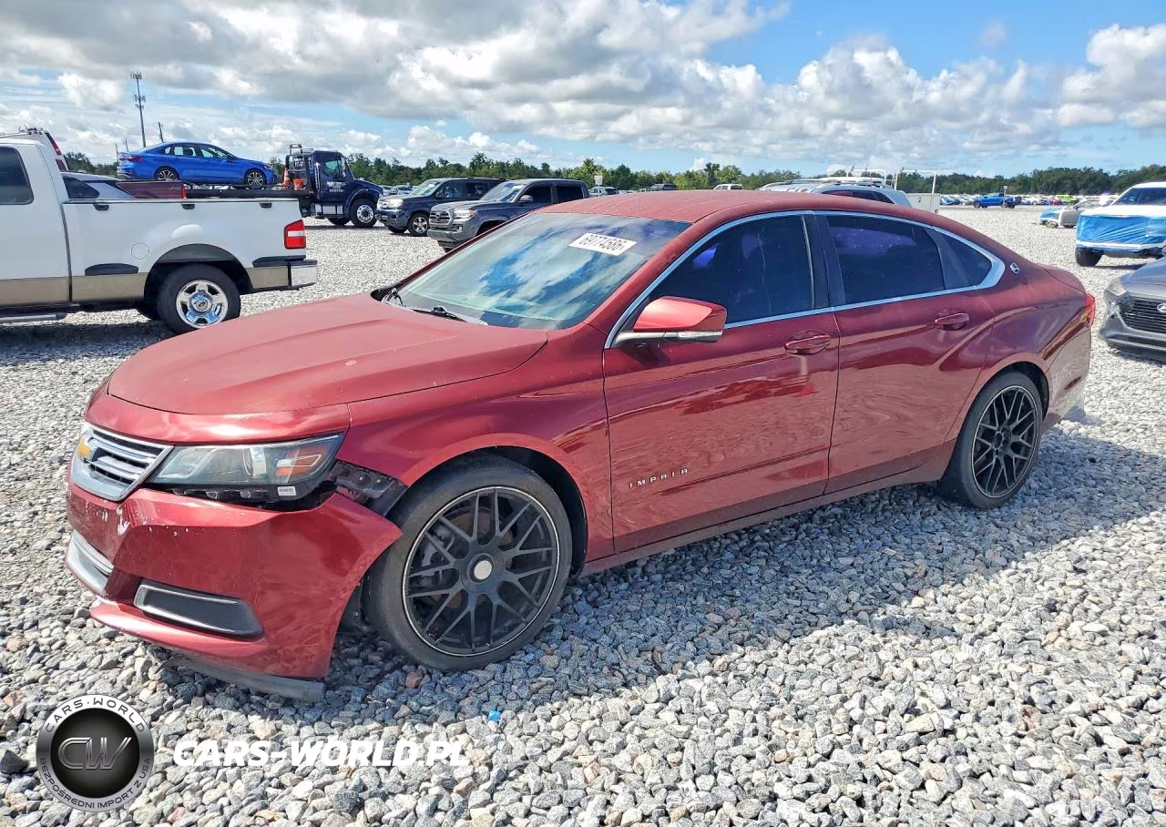 2017 Chevrolet Impala Lt VIN:1G1105S37HU193835 - 1