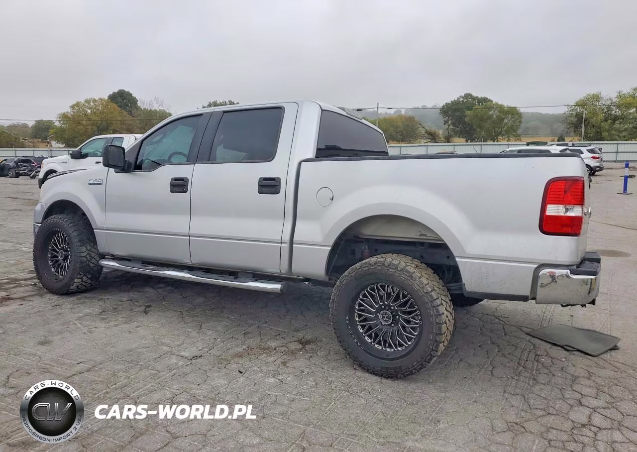 2007 Ford F150 Supercrew VIN:1FTRW12W47FA80097 - 2