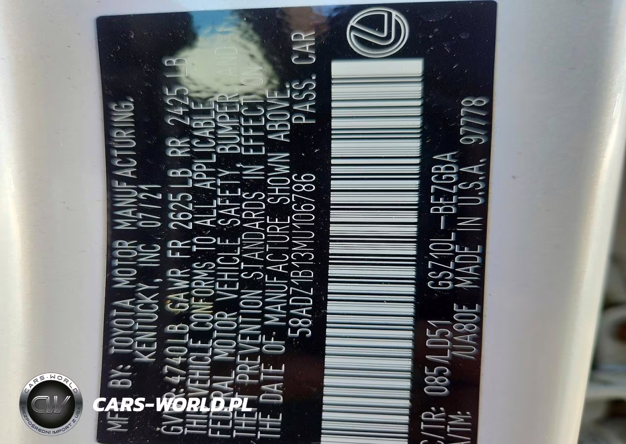2021 Lexus Es 350 Base VIN:58ADZ1B13MU106786 - 12