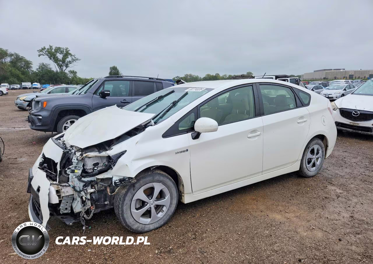 2013 Toyota Prius Three VIN:JTDKN3DU4D5566891 - 1