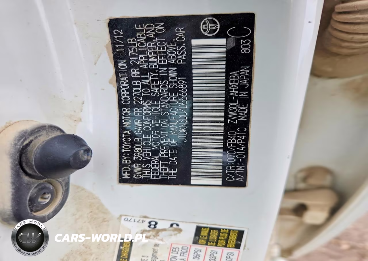 2013 Toyota Prius Three VIN:JTDKN3DU4D5566891 - 13