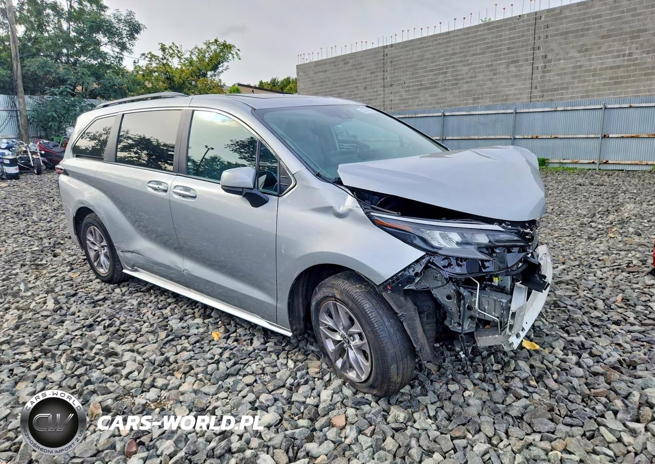 2025 Toyota Sienna Le VIN:5TDBRKEC9SS239222 - 4