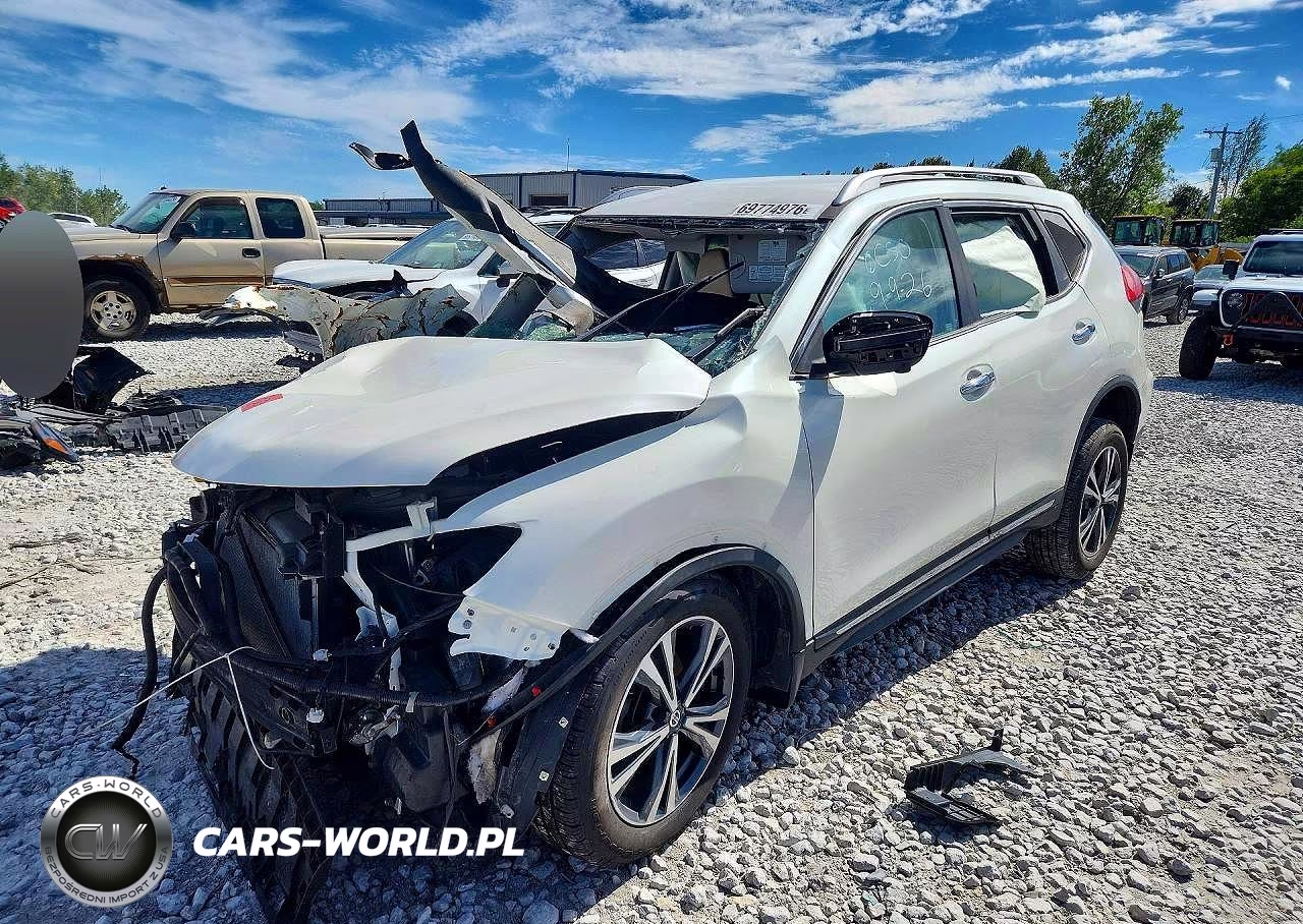 2017 Nissan Rogue Sl VIN:JN8AT2MV8HW013203 - 1