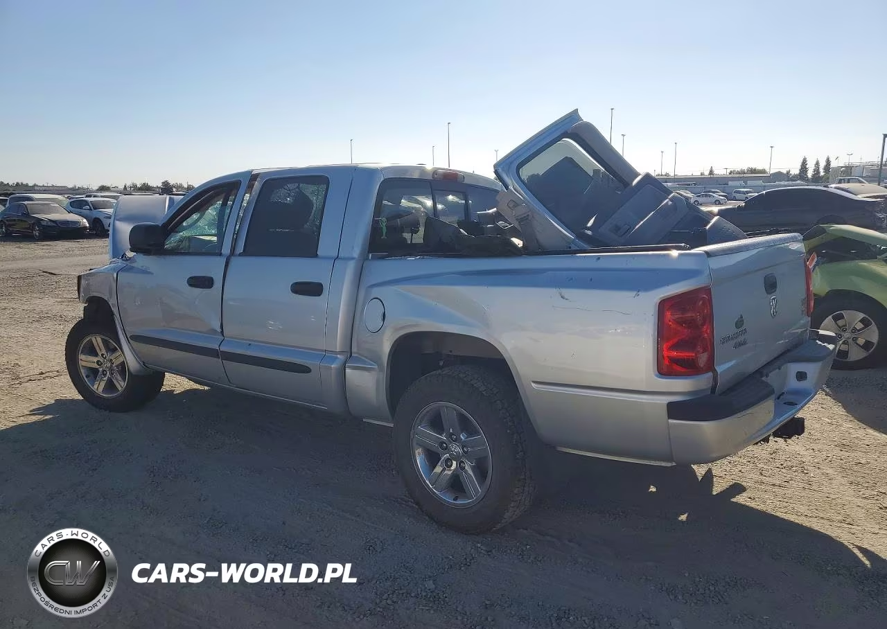 2007 Dodge Dakota Quad Slt VIN:1D7HW48P57S226033 - 2