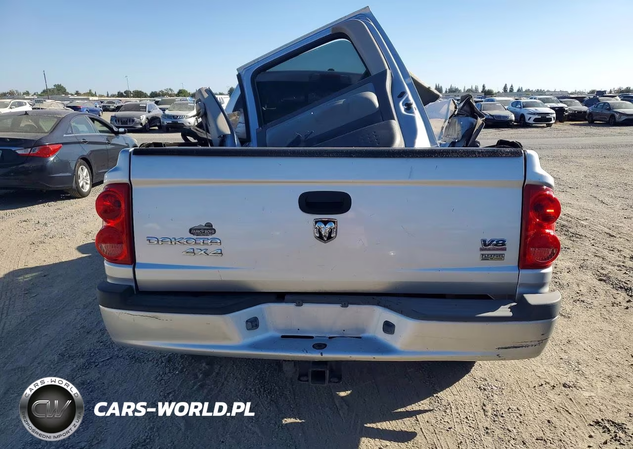 2007 Dodge Dakota Quad Slt VIN:1D7HW48P57S226033 - 6