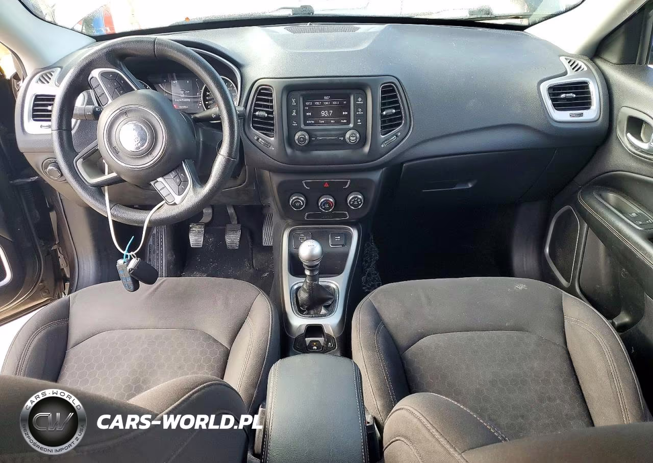 2017 Jeep Compass Sport VIN:3C4NJCABXHT672943 - 8