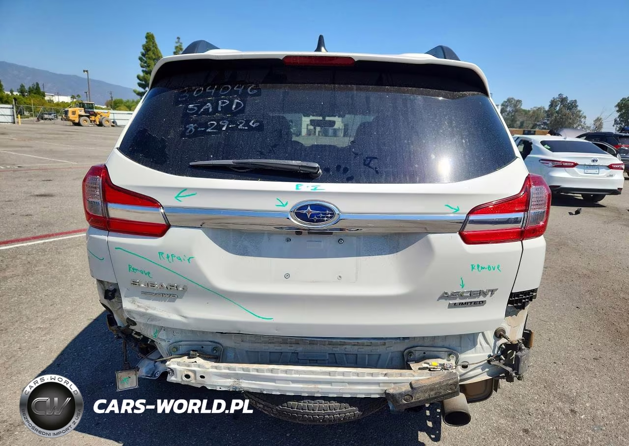 2019 Subaru Ascent Limited VIN:4S4WMAPDXK3436252 - 6