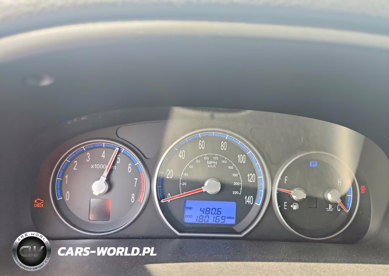 2008 Hyundai Santa Fe Gls VIN:5NMSG73D68H186134 - 9