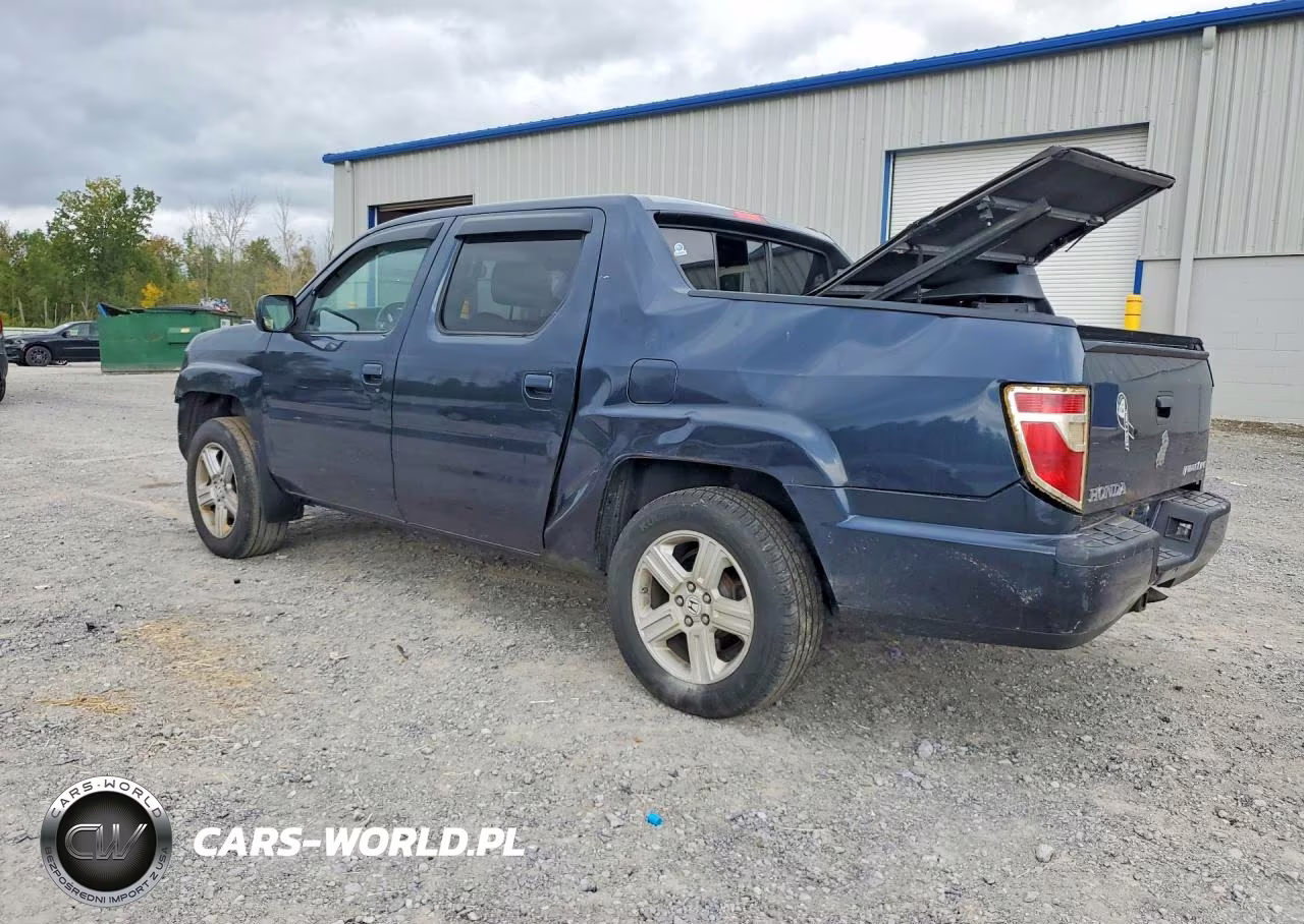 2010 Honda Ridgeline Rtl VIN:5FPYK1F5XAB003245 - 2