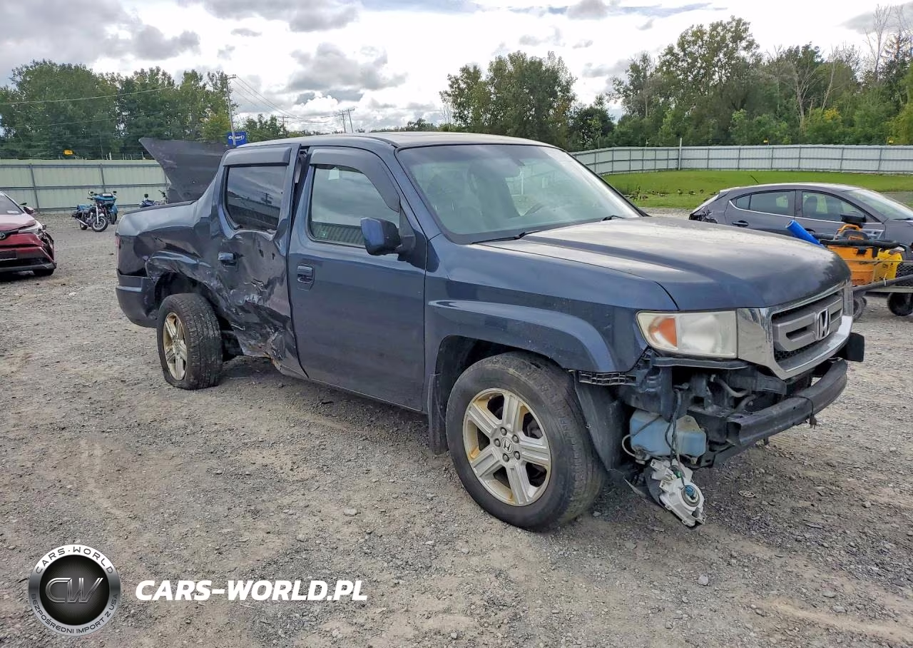2010 Honda Ridgeline Rtl VIN:5FPYK1F5XAB003245 - 4
