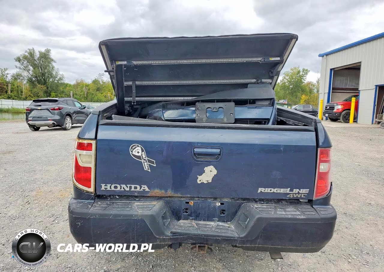 2010 Honda Ridgeline Rtl VIN:5FPYK1F5XAB003245 - 6