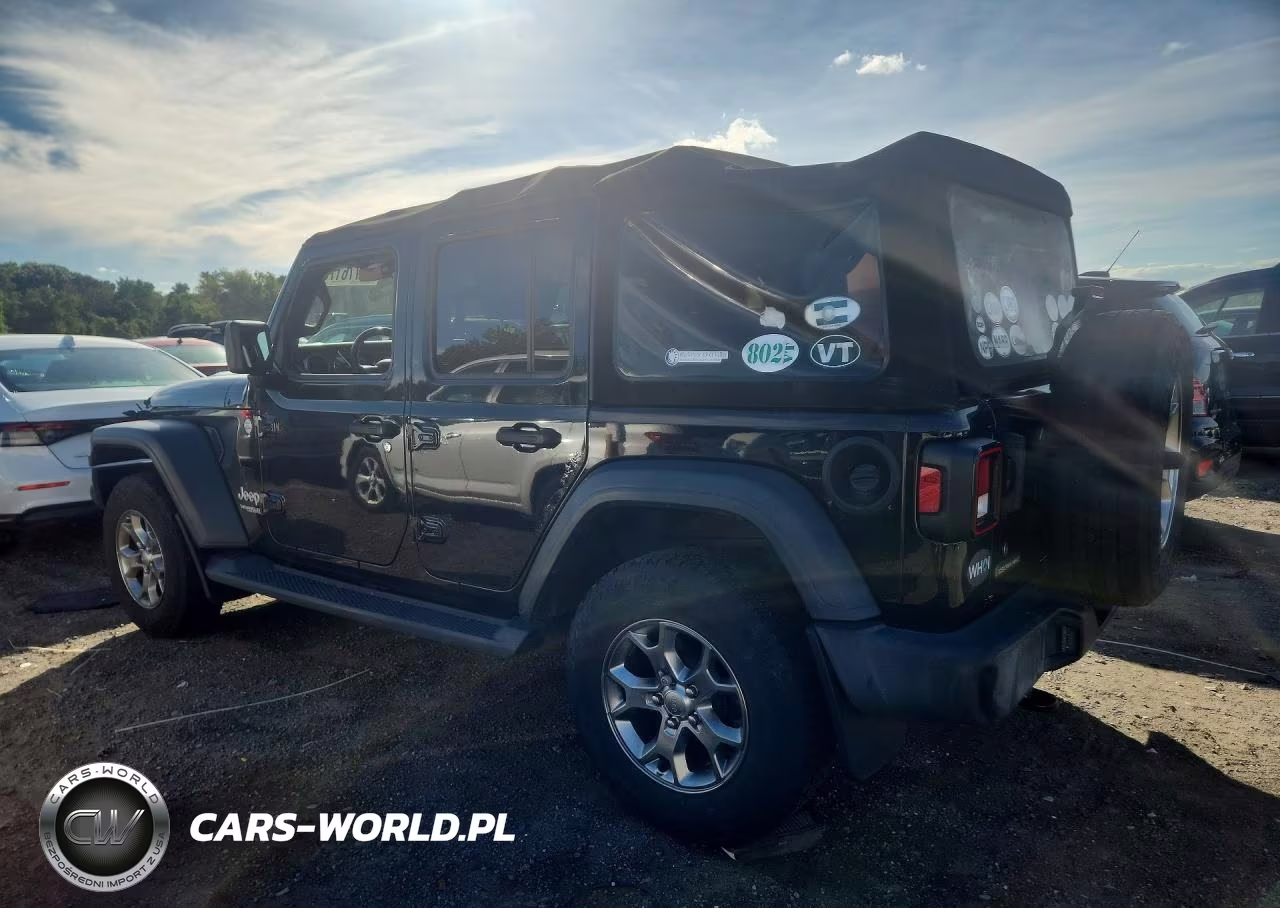 2020 Jeep Wrangler Unlimited Sport VIN:1C4HJXDG3LW241813 - 2