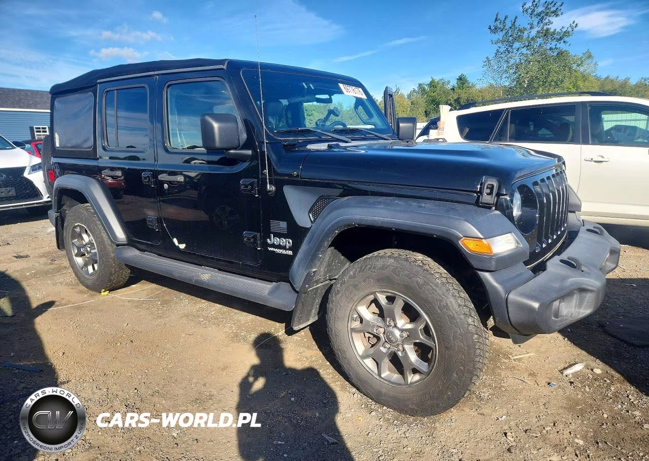 2020 Jeep Wrangler Unlimited Sport VIN:1C4HJXDG3LW241813 - 4