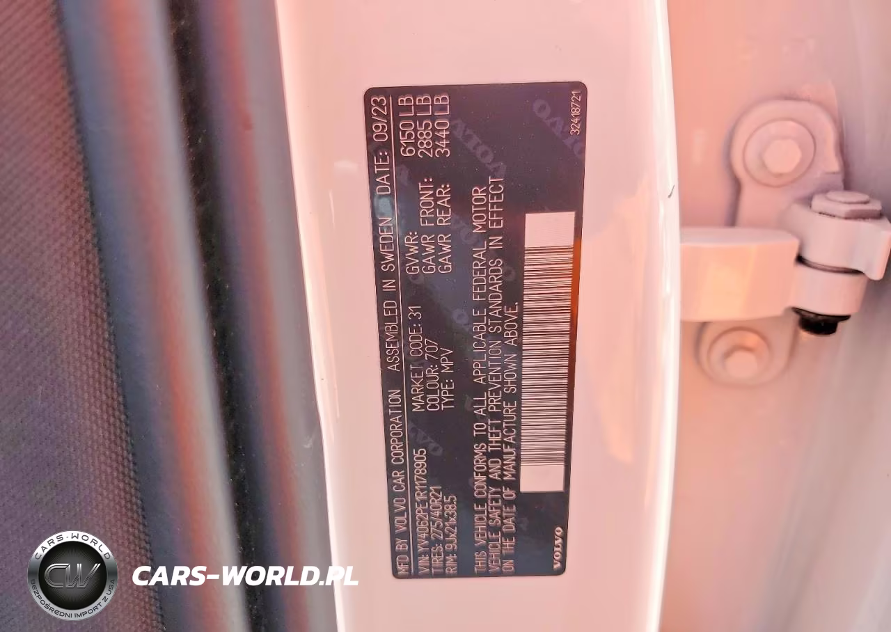 2024 Volvo Xc90 Plus VIN:YV4062PE1R1178905 - 14