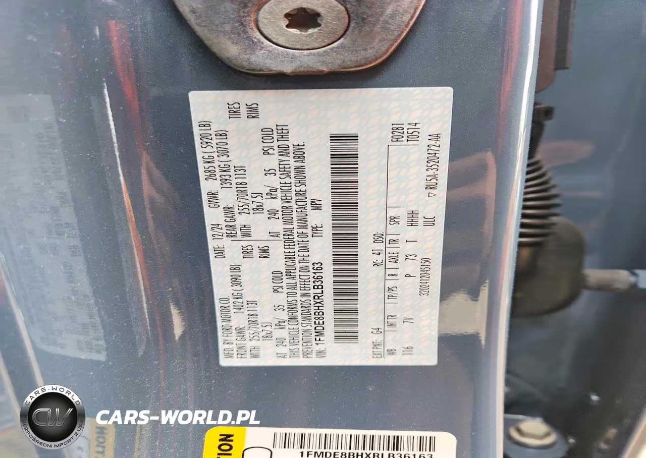 2024 Ford Bronco Outer Banks VIN:1FMDE8BHXRLB36163 - 12