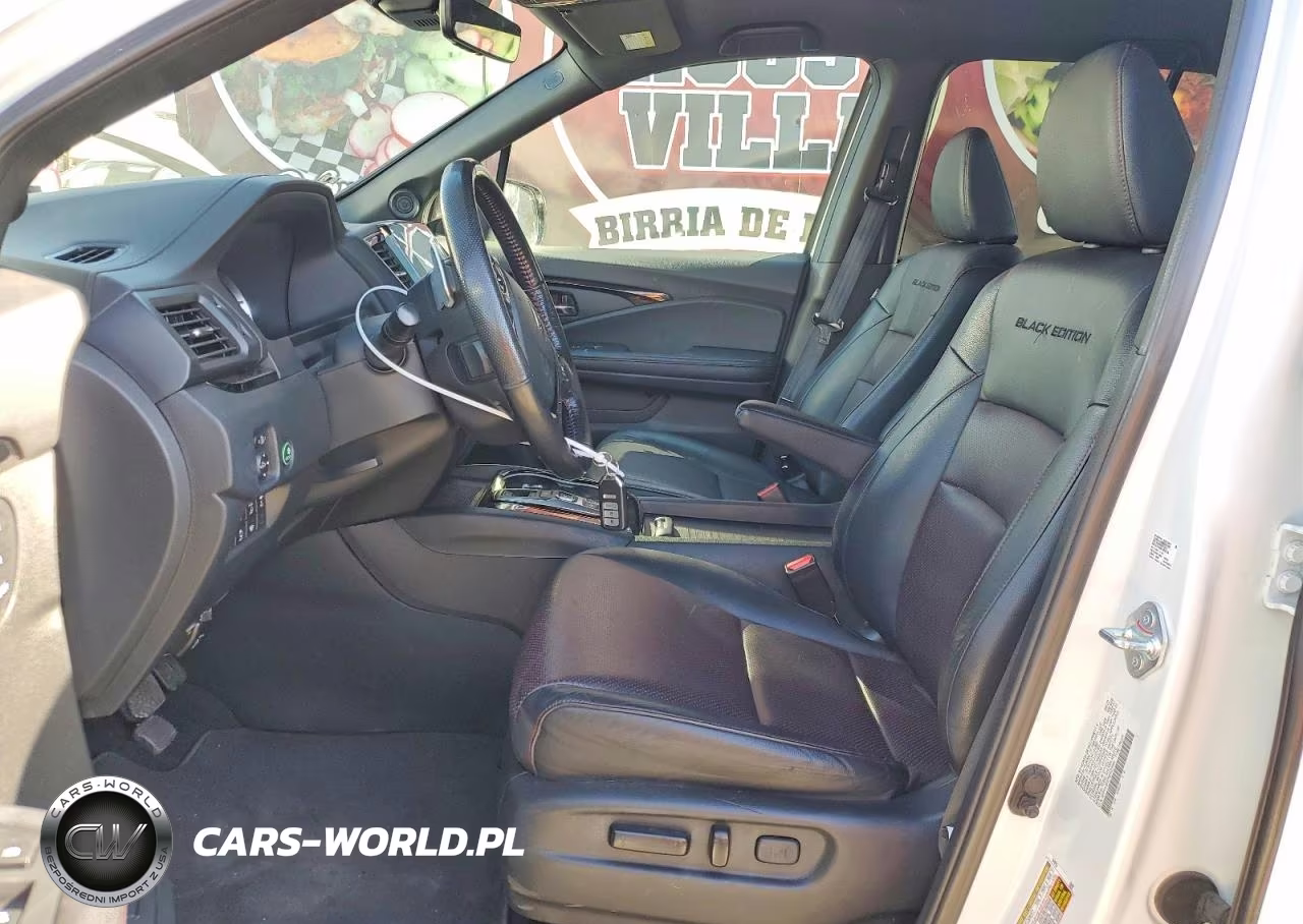 2022 Honda Ridgeline Black Edition VIN:5FPYK3F87NB027045 - 7