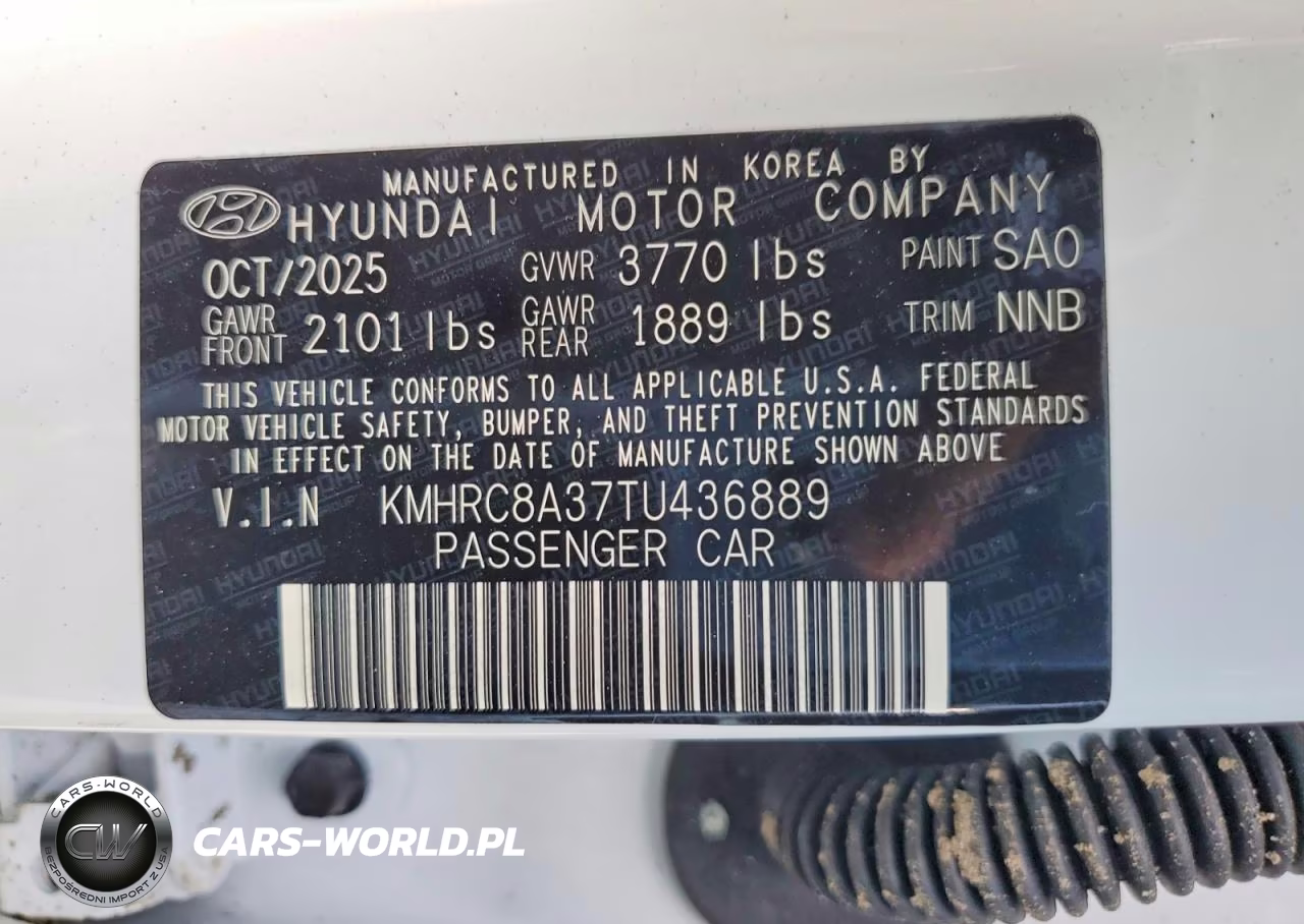 2026 Hyundai Venue Sel VIN:KMHRC8A37TU436889 - 13