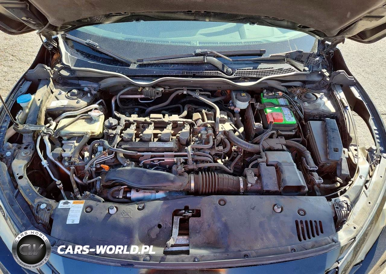 2019 Honda Civic Ex VIN:JHMFC1F30KX006088 - 11