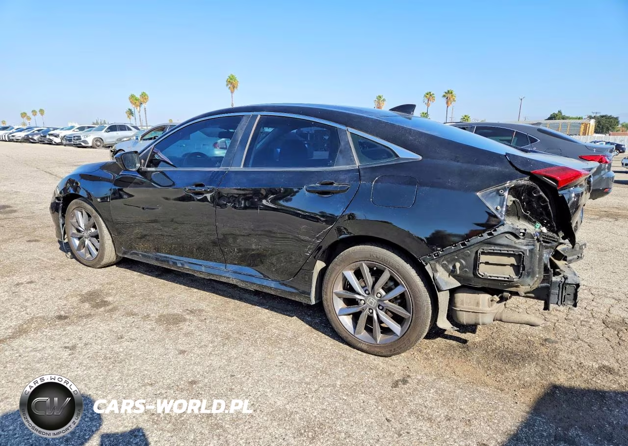 2019 Honda Civic Ex VIN:JHMFC1F30KX006088 - 2
