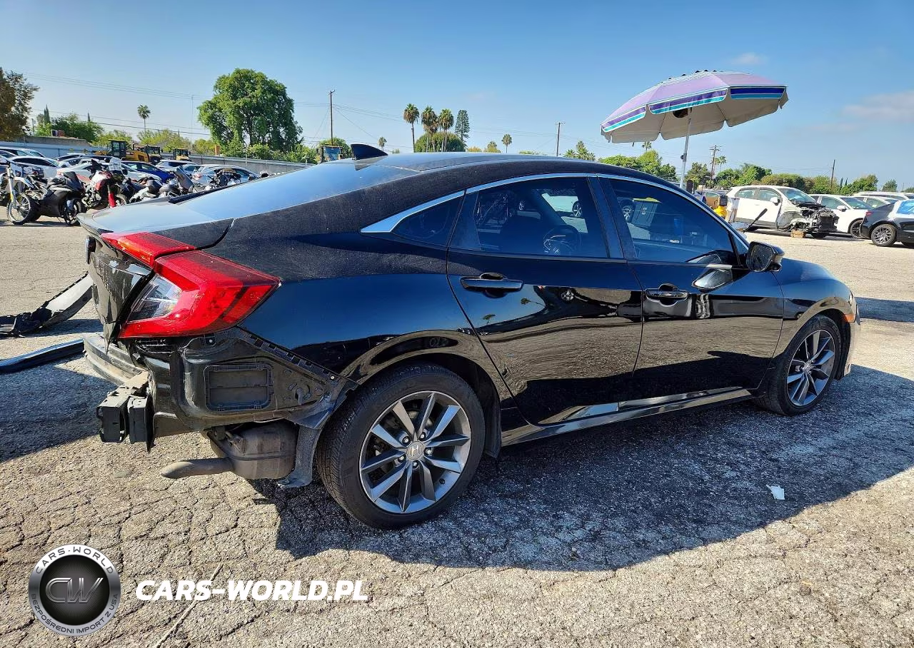 2019 Honda Civic Ex VIN:JHMFC1F30KX006088 - 3