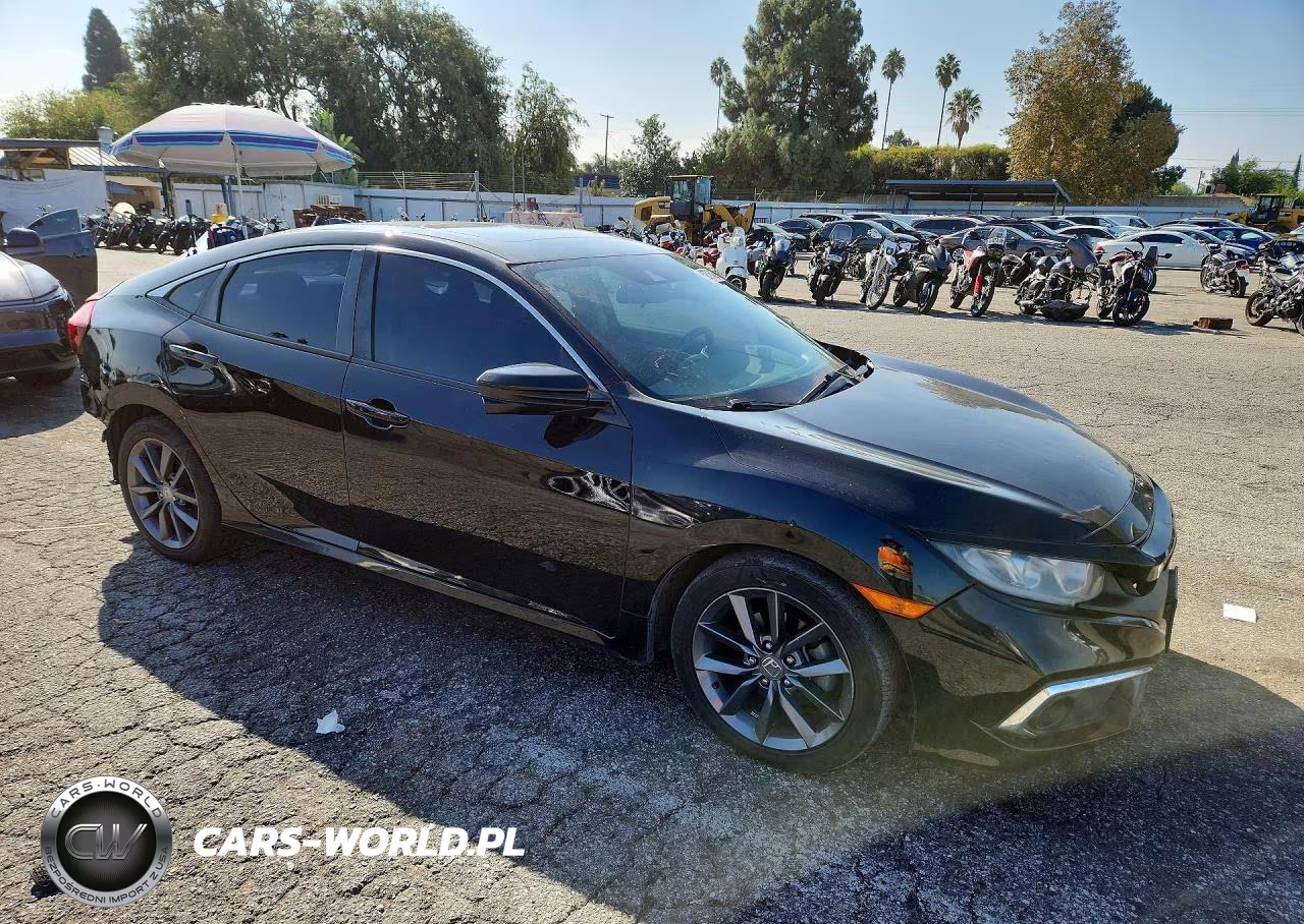 2019 Honda Civic Ex VIN:JHMFC1F30KX006088 - 4